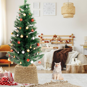 Collares Navideños de Jacinto de Agua de 22 Pulgadas con Forma Nueva para Árboles Artificiales, Decoraciones Navideñas para Casa de Campo, desde Vietnam - Product Image 3