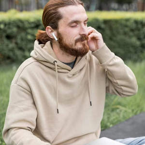 เสื้อสเวตเตอร์มีฮู้ดผ้าฟลีซผ้าฝ้าย100% ใส่ได้ทั้งชายและหญิงเสื้อฮู้ดมีกระเป๋าสไตล์ ODM สำหรับฤดูหนาว - Product Image 1