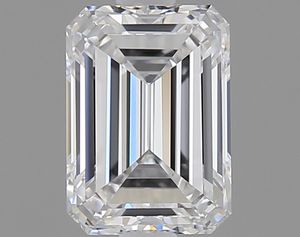 IGI certifié 1.0 carats brillant taille émeraude diamant solitaire cultivé en laboratoire avec clarté de la couleur D VVS1 pour la fabrication de bijoux utilisation OEM - Product Image 2