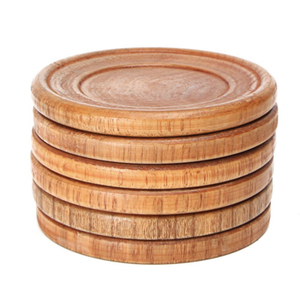 Best Quality Permanent Shape Custom Drink Bottom Cup MDF Wood Coaster Cork for Wedding Parties <b>Kitchen</b> <b>Accessories</b> - Product Image 6