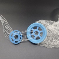 Filet de pêche américain à monofilament de nylon de haute qualité, fabriqué en Chine, pour lancer et attraper, avec cordon de serrage