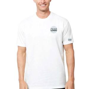 52% algodón 48% poliéster camisetas Moda hombre Camiseta músculo gimnasio entrenamiento atlético camiseta algodón camiseta Top - Product Image 1