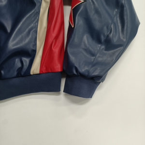 Veste en cuir pour homme de haute qualité de meilleur fournisseur de différentes tailles vente directe d'usine Veste en cuir pour homme - Product Image 3