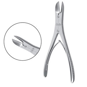 Instrumentos quirúrgicos ortopédicos de alta calidad Rongeur de acero inoxidable para base quirúrgica ósea - Product Image 1