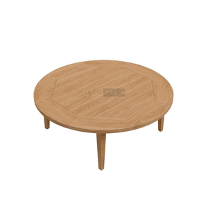 Venta al por Mayor a Precios Económicos, Muebles para Restaurantes, Juego de Mesa de Madera de Teca, Diseño Moderno y Sencillo, Acabado Impecable - Product Image 1