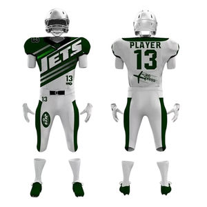 Uniformes de fútbol americano personalizados Hombres Equipo Logo Tela transpirable Tackle Twill Jersey Pantalones OEM Proveedor de ropa deportiva corta - Product Image 5