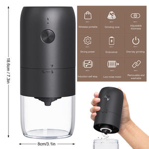 เครื่องบดกาแฟแบบชาร์จไฟได้ USB ขนาดเล็กพกพาได้, เครื่องบดเมล็ด<span class=keywords><strong>กาแฟ</strong></span>ขนาดเล็กสำหรับตั้งแคมป์ - Product Image 2