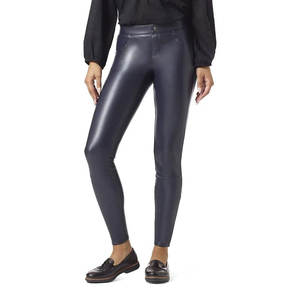 Pantalon avant plat en cuir de peau de mouton véritable d'hiver pour femmes de haute qualité pantalon de Style personnalisable - Product Image 1