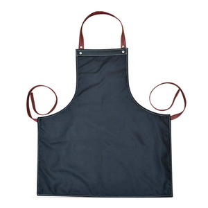 Tabliers de taille à sangle en cuir faits à la main de haute qualité Logo personnalisé Vente en gros en usine-Meilleure cuisine de nettoyage multi-usages pour les chefs - Product Image 3
