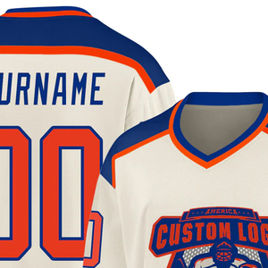 Maillot de hockey sur glace personnalisé de haute qualité 100% respirant pour hommes avec le meilleur service OEM - Product Image 2