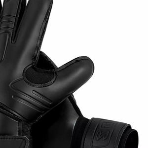 Gants de gardien de but en cuir unisexe antidérapants, protection des doigts, résistants à l'usure, durables, en PU épaissi, pour le football - Product Image 2