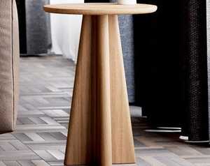Table de chevet moderne en bois écologique faite à la main avec rangement Design minimaliste pour chambre salon et bureau à domicile - Product Image 3