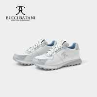 Baskets décontractées pour femmes en cuir à lacets, chaussures de marche à bout rond, style streetwear, avec logo brodé uni