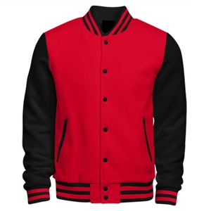 Chaqueta universitaria de calidad de diseño OEM Premium para hombre, cómoda Chaqueta de algodón con estampado de color personalizado, el último estilo de moda - Product Image 4