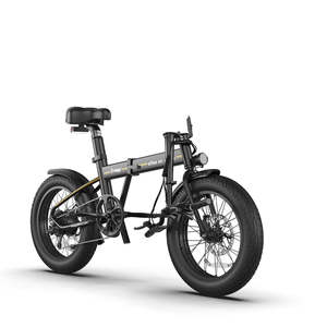 NEWFreego E4 Pro Folding Electric Bike Premium Aluminum Alloy Frame SHIMANO 7-Speed Gears Front+Rear Hydraulic Brakes Long Range - Product Image 1