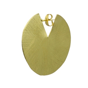 Pendientes de latón hechos a mano con diseño geométrico, chapados en oro, estilo étnico vintage, a la moda, tipo candelabro, para fiesta, estilo chic vintage - Product Image 1