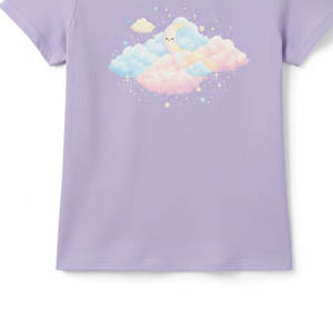 T-shirt en tricot vintage pour enfants, esthétique rétro, coton doux, écologique, confortable, mode quotidienne - Product Image 3