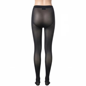 Collants respirants en coton polyester tricoté Stretch Fit collants pour femmes opaques doux pour un usage quotidien et un style de mode - Product Image 2