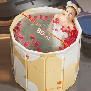 Soulage la douleur musculaire et favorise la circulation sanguine du corps <span class=keywords><strong>Baignoire</strong></span> pliante portable Salle de bain <span class=keywords><strong>Baignoire</strong></span> pliante pour adultes Matériel épaissi - Product Image 1