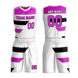 Camiseta de baloncesto de estilo americano de alta calidad unisex de secado rápido ajustada uniformes de baloncesto Conjunto Clásico Conjunto de camiseta de verano - Product Image 2