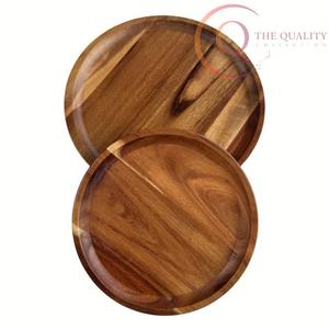 Plateau de service jetable en bois naturel pour collations et boissons, commande en gros de 100 pièces avec couleurs personnalisées et style classique - Product Image 4