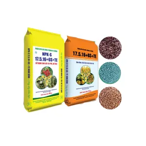 NPK 17.5.16+6S+TE Dap Fertilizer High Quality Fertility Supplements For Plants Custom Packing Made In Vietnam Manufacturer