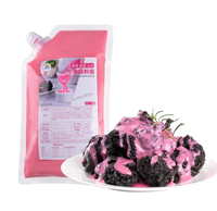 OEM accepteert lage prijs, gratis monster McKeith 1 KG Drakenfruit- en bessensaus, gebruikt voor gebakken kip en hamburgers