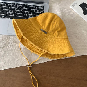 Marque de créateur de luxe Bucket Hat 3D Broderie Denim Chapeau pour l'extérieur et les voyages Vente en gros Bob Hat - Product Image 5