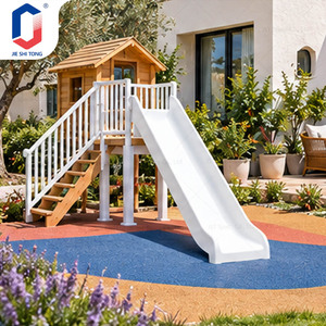 Tobogán de fibra de vidrio de tamaño personalizado para piscinas, parques acuáticos, jardines y áreas de juego al aire libre. - Product Image 3