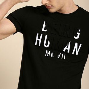 2024 nouveau solide col rond grande taille t-shirts pour hommes respirant écologique toile séchage rapide imprimé coupe régulière conception vierge - Product Image 4