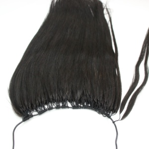 Extensions de cheveux clip en PU sans couture de cheveux vierges vietnamiens trame plate de cheveux humains cambodgiens vierges bruts - Product Image 2