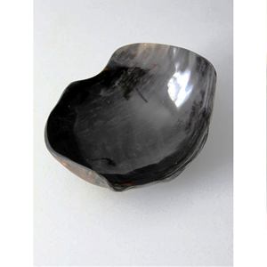 Cuerno de búfalo natural Rústico Moderno Oval Formas redondas Cuerno Plato de afeitar Hecho EN LA India - Product Image 6