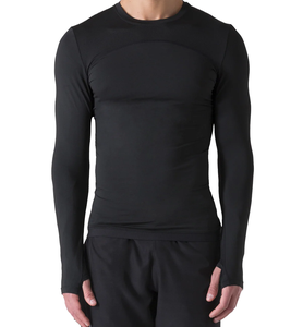 Unisex Long Sleeve Rash Guard | Breathable Moisture-Wicking Spandex/Polyester 220g Fabric <b>for</b> MMA BJJ & Workout Gear - Product Image 2