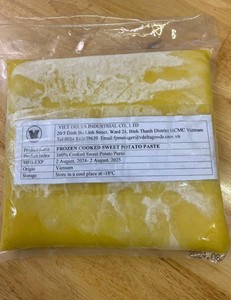 Batido de Camote Congelado Listo para Usar, Cocido, Limpio, Procesado, Entero o en Puré - Product Image 2