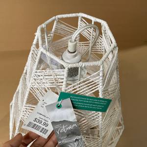 Natural hand woven <b>wicker</b> rattan lamp shades custom design pendant <b>lampshade</b> lamps cover wholesale - Product Image 2