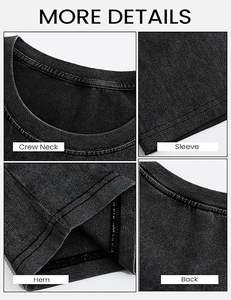 T-shirts à manches courtes unisexes pour hommes en gros, polyester/coton, impression numérique, coupe classique, t-shirts vintage décontractés - Product Image 6