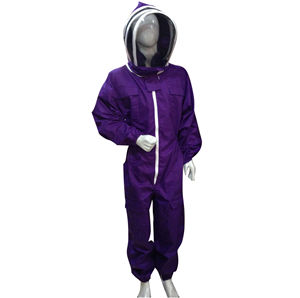 Combinaison d'apiculture unisexe robuste avec voile intégral, toutes les couleurs, vêtements de sécurité pour toutes les saisons, coton, tailles pour enfants et adultes - Product Image 1