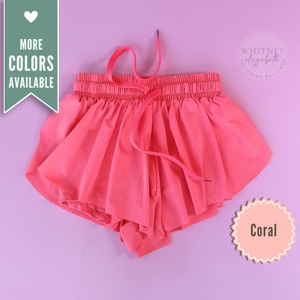 Stylish Summer Kids Girls Shorts Comfortable Lightweight Casual Play Daily Wear Sports <b>Outfit</b> - Product Image 3