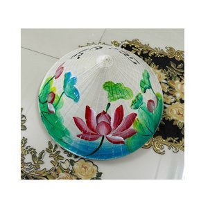 หมวกทรงกรวยใบไผ่แบบดั้งเดิมสำหรับส่งออกหมวกทรงกรวยใบปาล์มเวียดนาม - Product Image 2