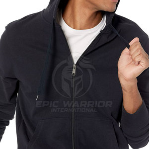 Sudadera con capucha personalizada para hombre, cómoda, con cremallera, de manga larga, en diferentes diseños, a un precio responsable. - Product Image 4