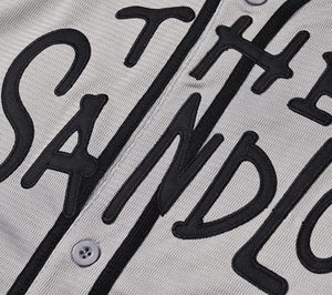 Camisetas de equipo de uniforme de béisbol cosidas con impresión digital por sublimación de diseño personalizado OEM hechas en Pakistán - Product Image 5