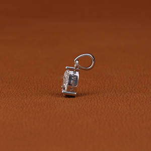 Colgante de Oro Sólido de 14 Quilates para Mujer, con Diamante Cultivado en Laboratorio en Forma de Pera, para Toda Ocasión, Chapado en Oro Sólido, Joyería Minimalista para el Cuerpo - Product Image 2