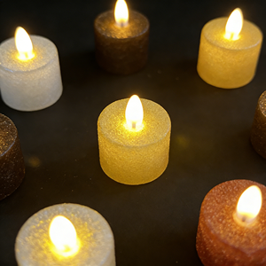 Bougie LED scintillante de Noël, piles incluses, cadeau de Noël, néon lumineux, vente directe du fabricant, qualité supérieure - Product Image 3