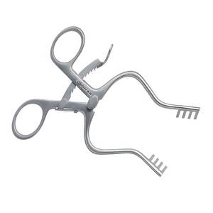 Retractores quirúrgicos de grado hospitalario Retractor de boca de ortodoncia dental con almohadilla de silicona Molt Gag abridor de boca de acero inoxidable - Product Image 1