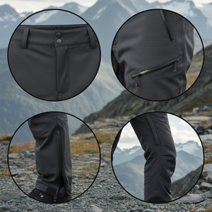 Pantalones Cargo Impermeables para Hombre, 100% Algodón, Resistentes a la Intemperie, Cintura Media, Bolsillos con Cremallera Oculta de Alta Gama, Funcionales - Product Image 6
