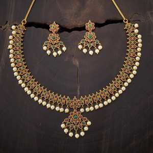 Antique <b>Necklace</b> 148404 Elegant and Timeless for Wedding Occasions - Product Image 5