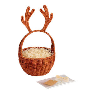 Cesta de Regalo de Almacenamiento de Pasto Marino Viettimecraft al por Mayor, Decoración del Hogar, Artesanía Vietnamita, Adornos Navideños, Tamaño Personalizado - Product Image 2