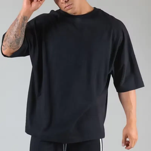 เสื้อยืดผ้าฝ้าย100% แท้สำหรับผู้ชายเสื้อยืดดีไซน์วินเทจพร้อมโลโก้ออกแบบได้ตามต้องการ - Product Image 5