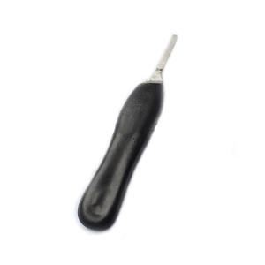 Manche de scalpel chirurgical robuste en acier inoxydable, instrument médical réutilisable pour la chirurgie orthopédique, vétérinaire et générale - Product Image 5