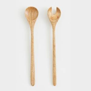 Juego de servicio de ensalada con mango moderno de cola de pez dorado Juego de servidor de ensalada de acero inoxidable de alta calidad con mango dorado - Product Image 2